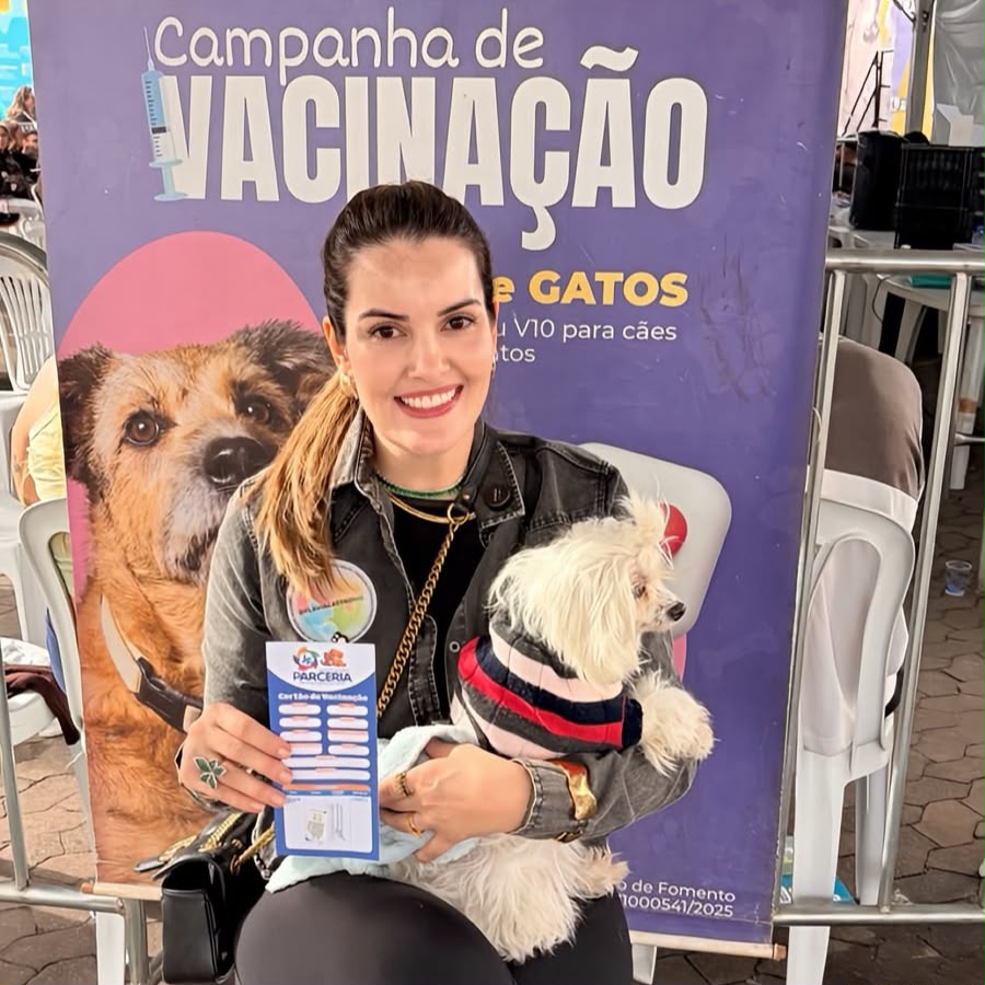 Flávia Castro na campanha — foto 15 de 16